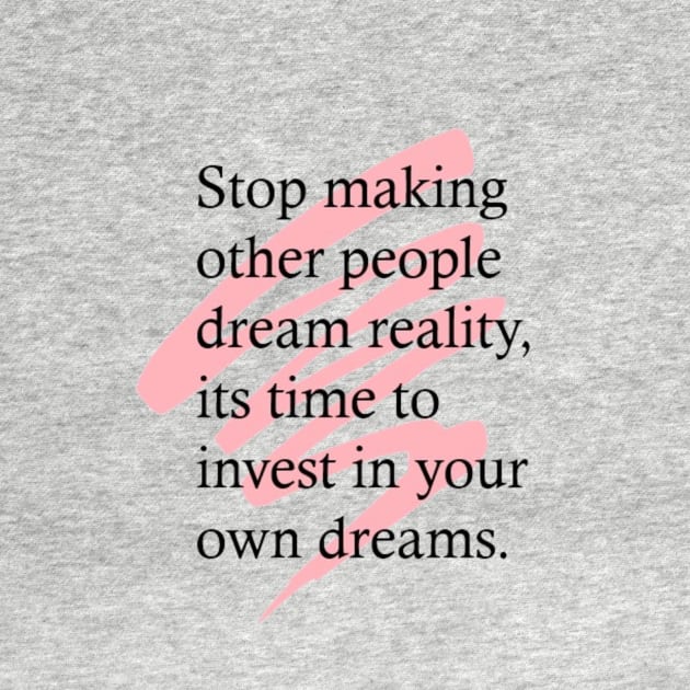 Stop Dreams of others reality by Naika